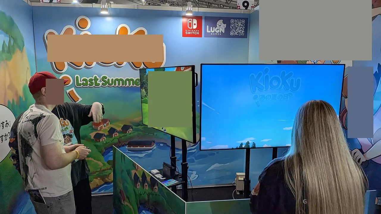Kioku Last Summer booth at Tokyo Game Show 2026