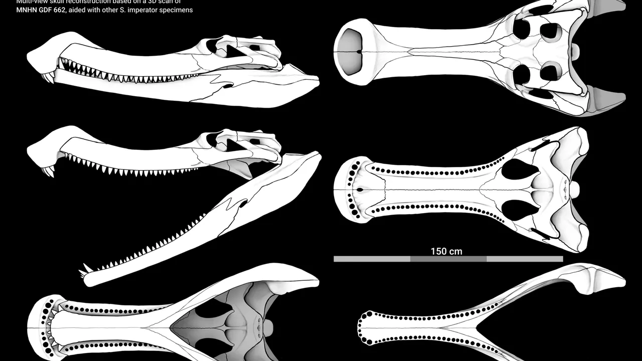 Sarcosuchus imperator skull