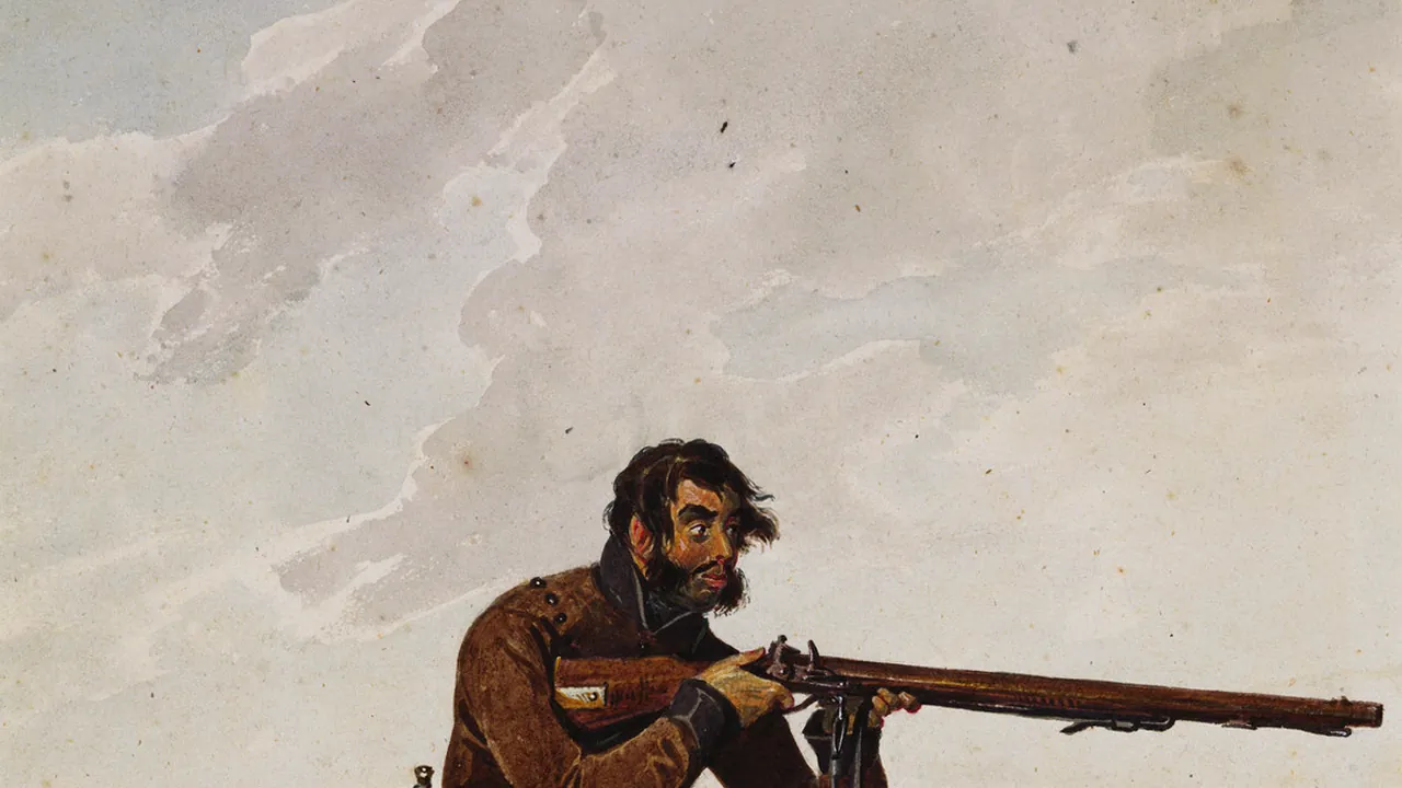 Portuguese Army, 4th Caçadores (1812) - Denis Dighton
