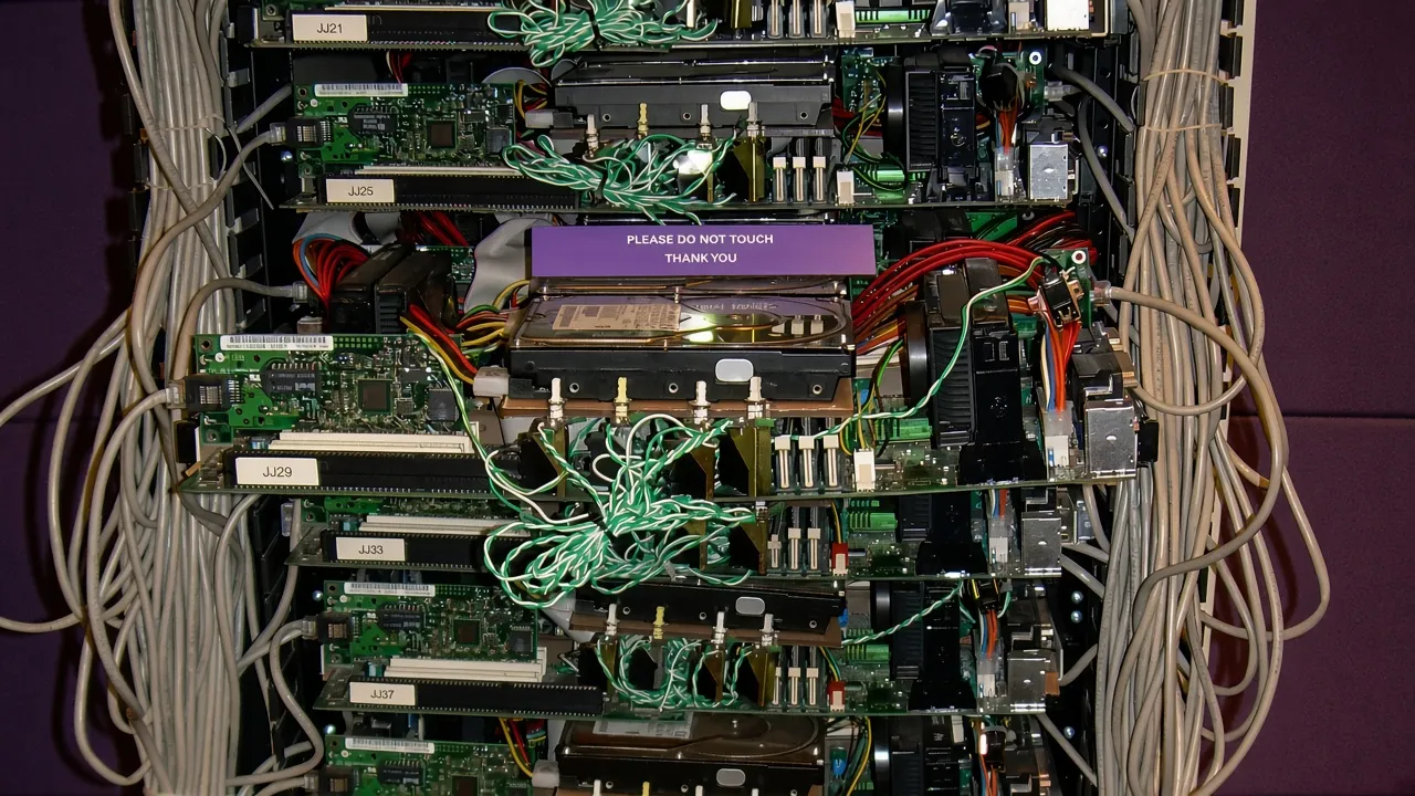 Google's First Production Server (1999) - Computer History Museum (2007-11-10 23.05.32 by Carlo Nardone)