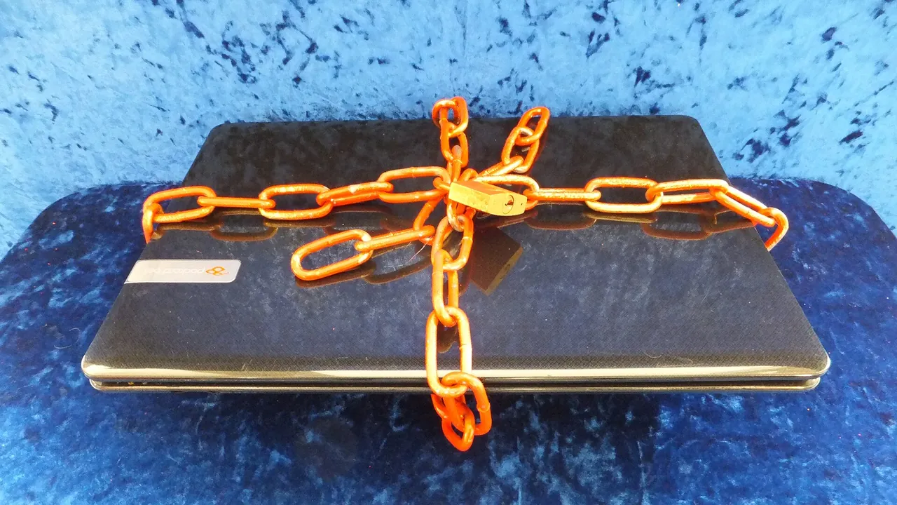 Secured laptop