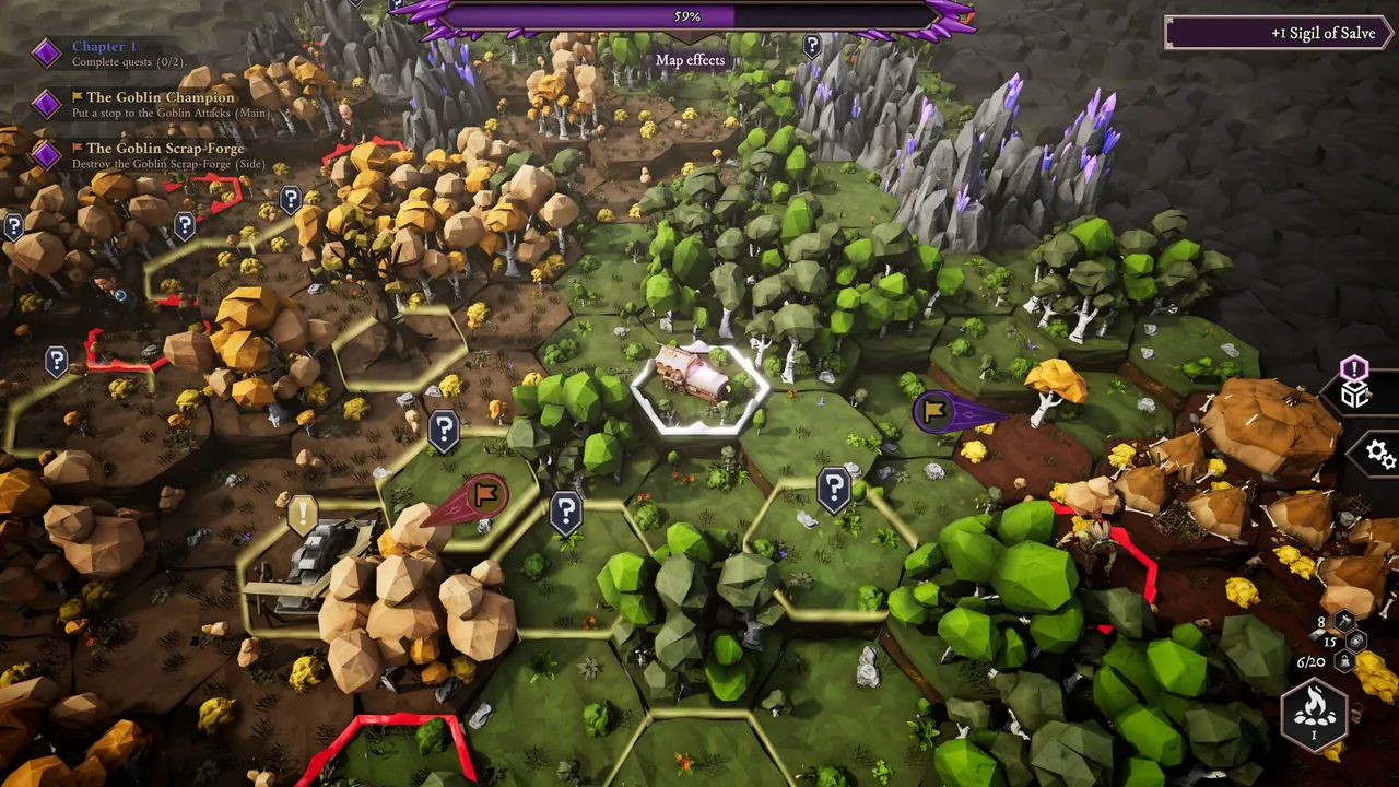 Captura de Sigilfarer: A Dice-Rolling Roguelite