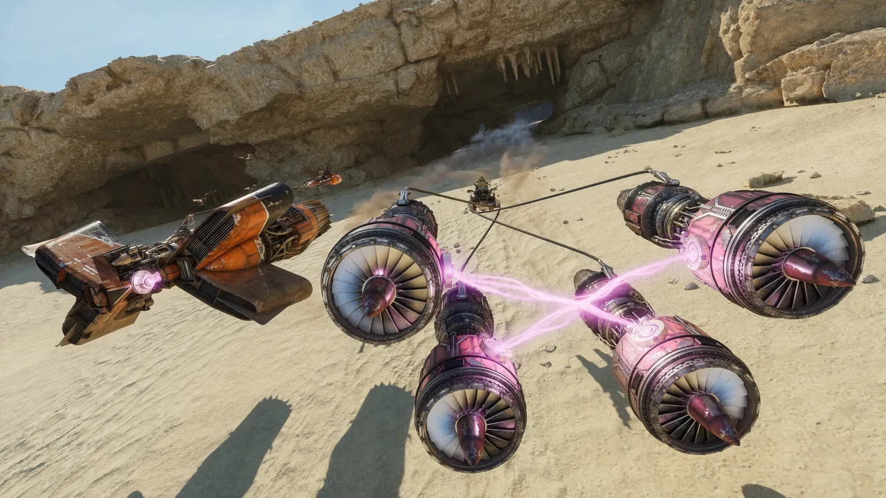 Captura de STAR WARS: Galactic Racer™
