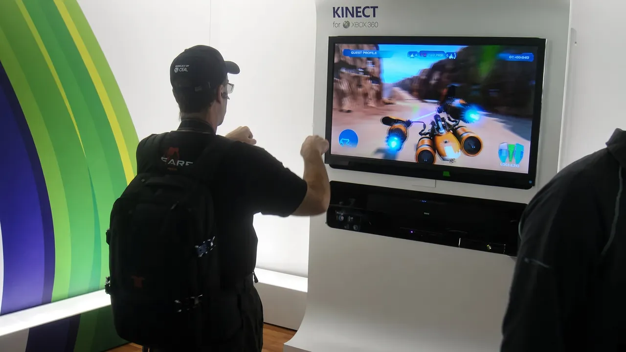 CES 2012 - Microsoft Kinect Star Wars Episode 1 Podracing (6764013293)