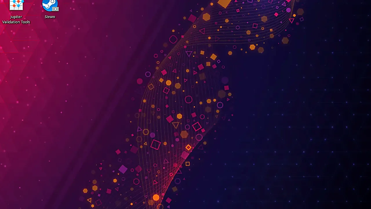 KDE Plasma 5.23 on Steam Deck Desktop screenshot