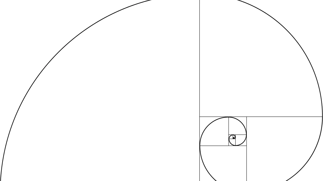 Fibonacci spiral