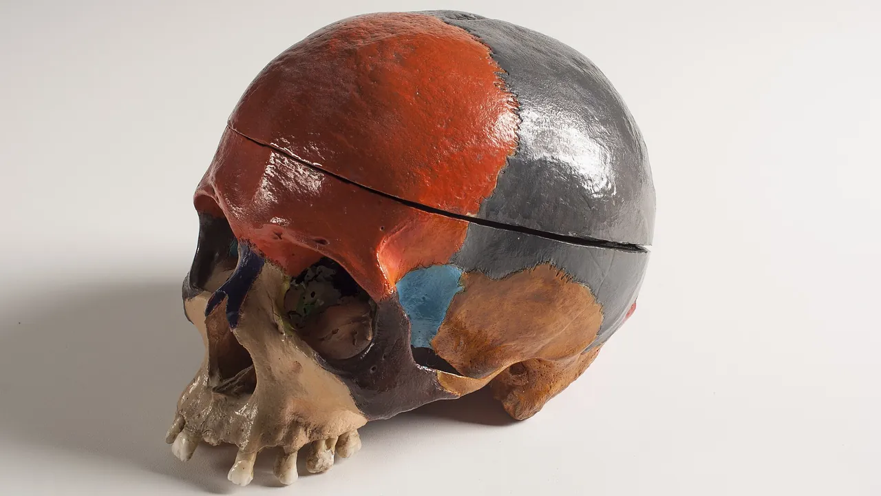 Human skull 01