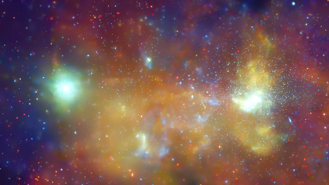 Galactic Center- New Vista of Milky Way Center Unveiled (2009-gcenter - 1024)