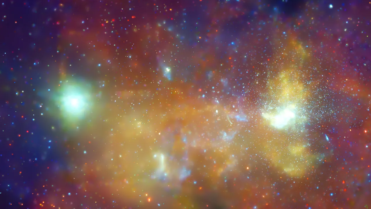 Galactic Center- New Vista of Milky Way Center Unveiled (2009-gcenter - 1280)