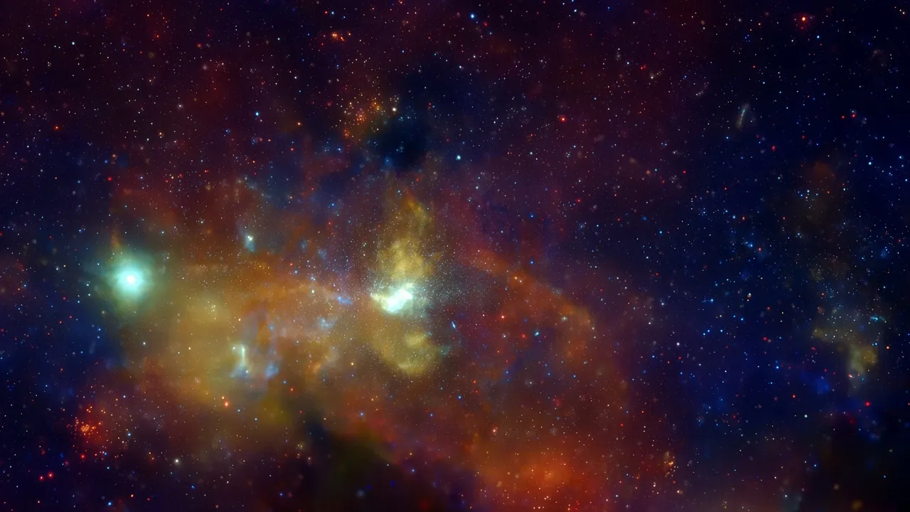 Galactic Center- New Vista of Milky Way Center Unveiled (2009-gcenter -)