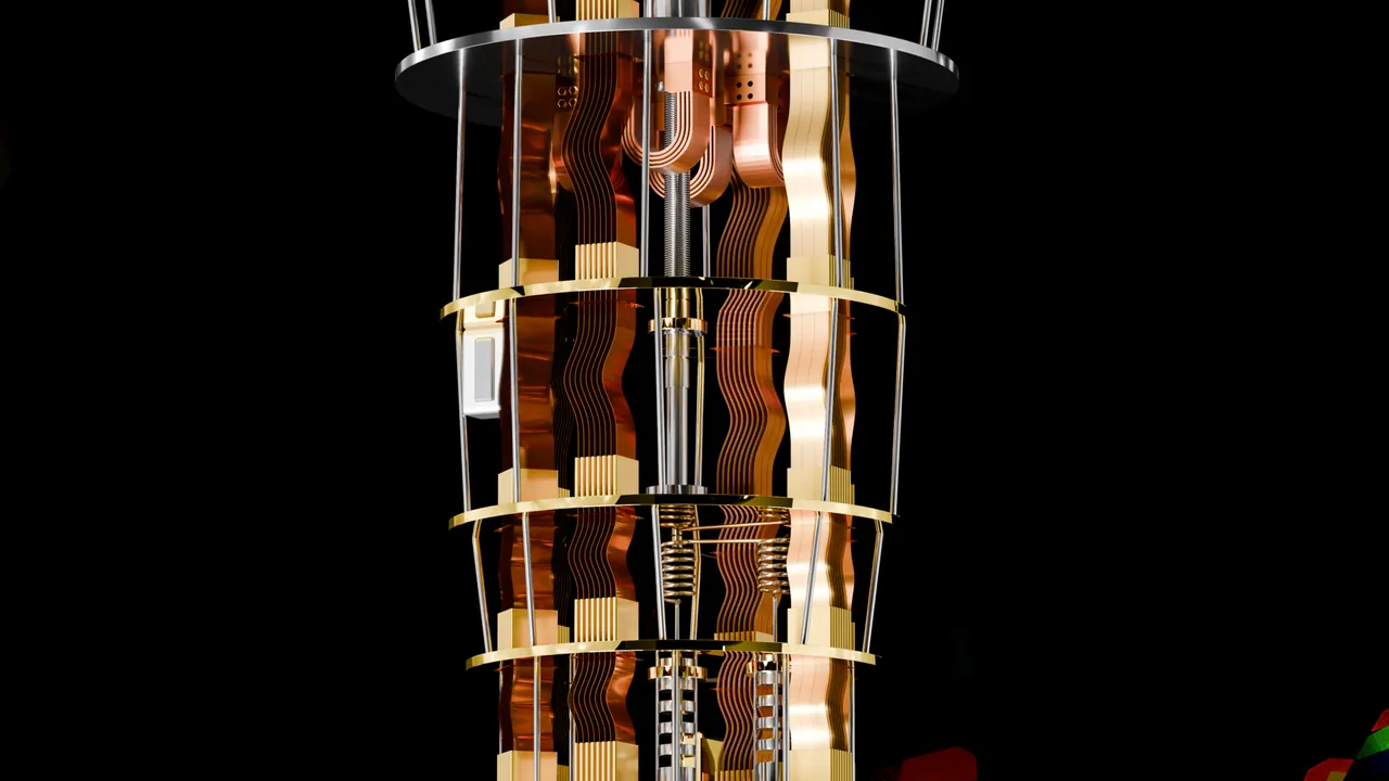Quantum Computer with Dispersive Background 002