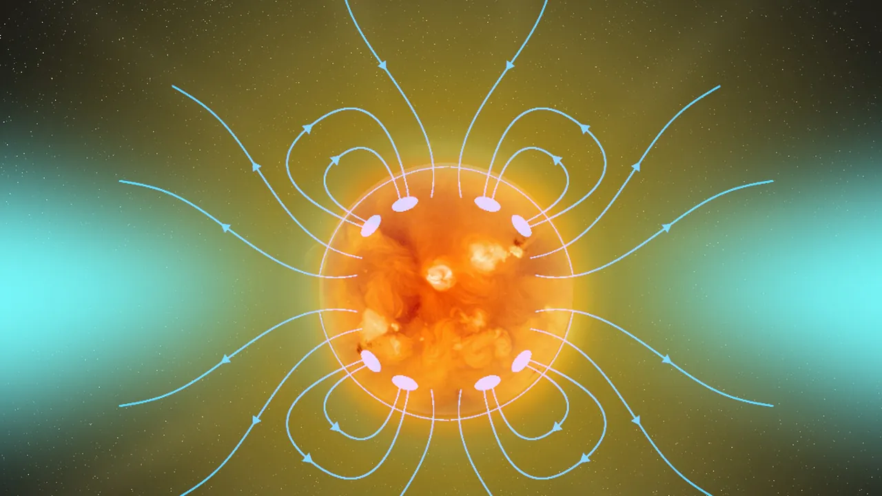 Solar Magnetic Field Lines