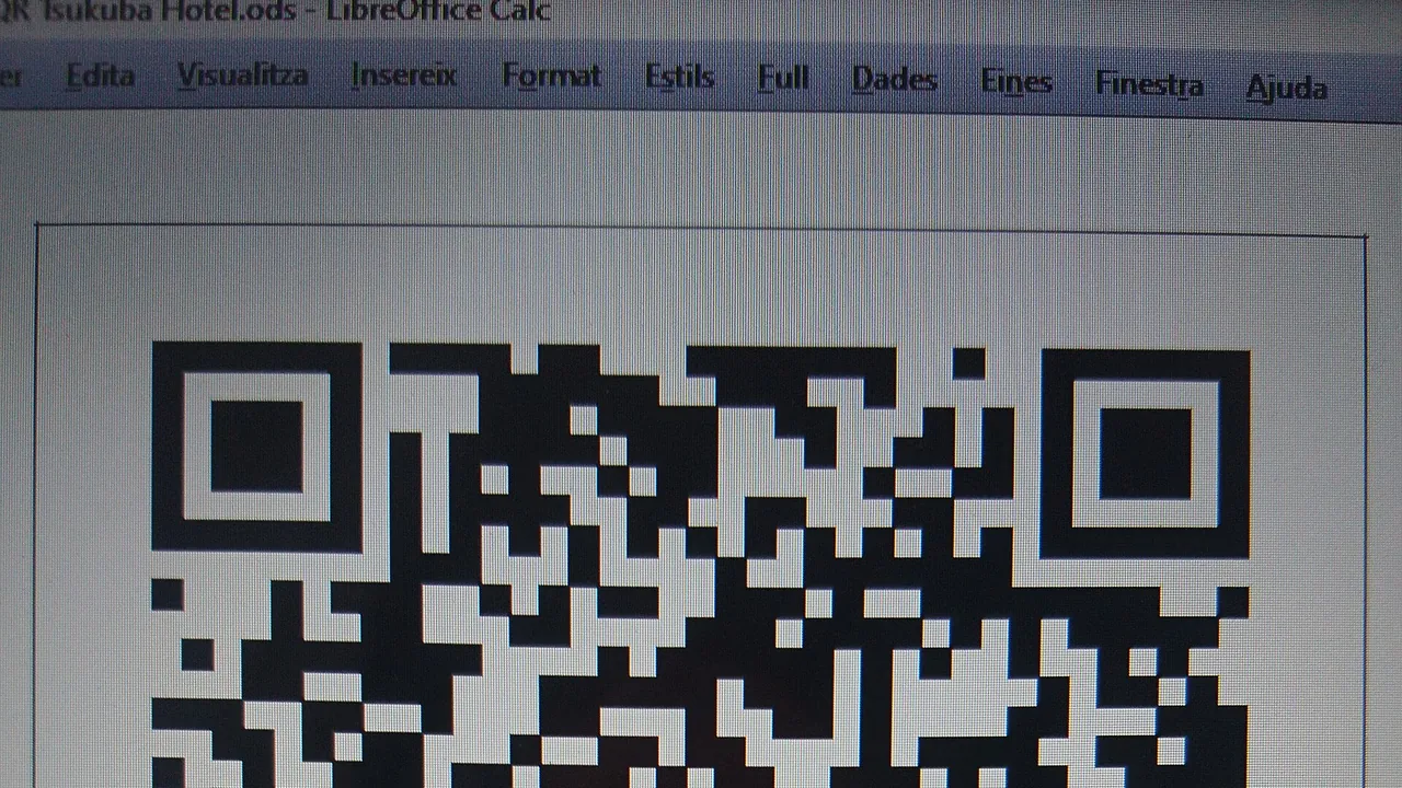 QR code Tsukubahotel photo from screen