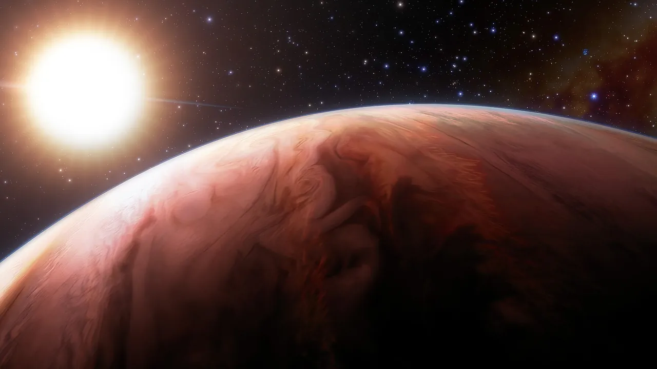 Artist Impression of the exoplanet WASP-76b (noirlab2318a)