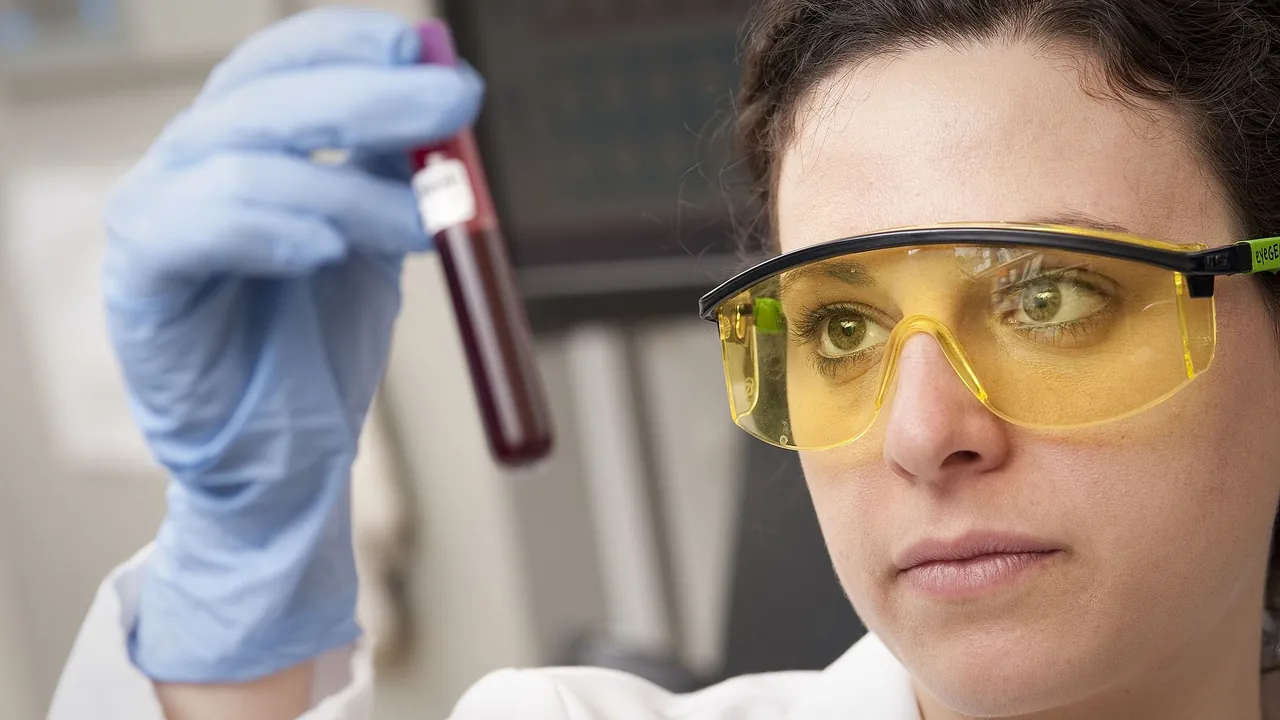 Checking Blood Sample (9955279835)