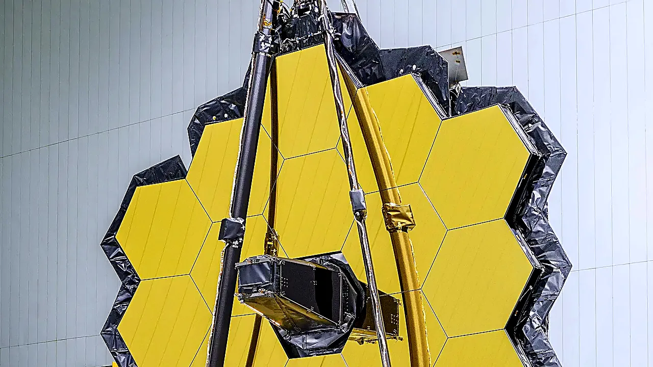 James Webb Space Telescope Mirrors Will Piece Together Cosmic Puzzles (30108124923)